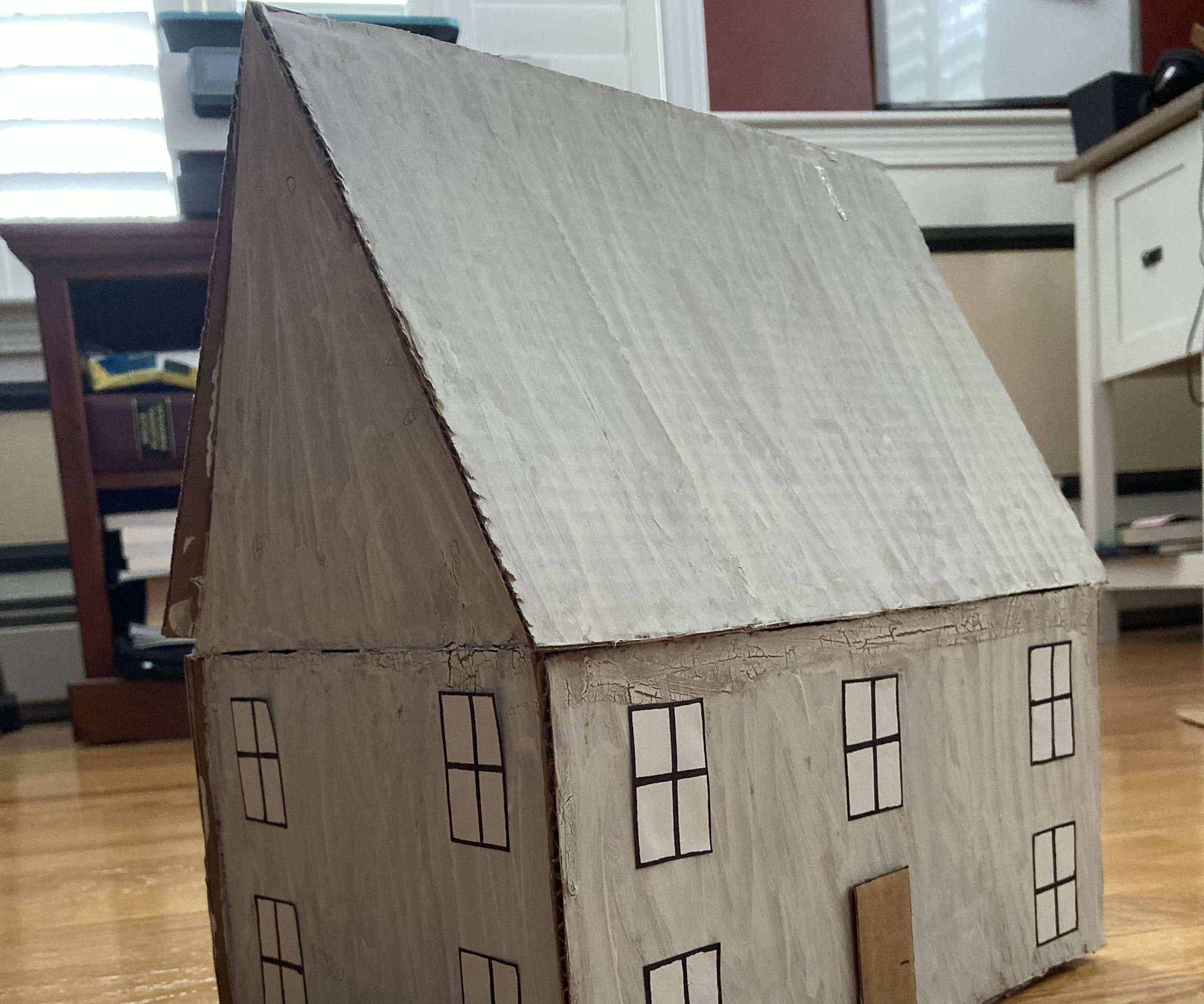 diy 3d cardboard house DIY Project DIY Project Image