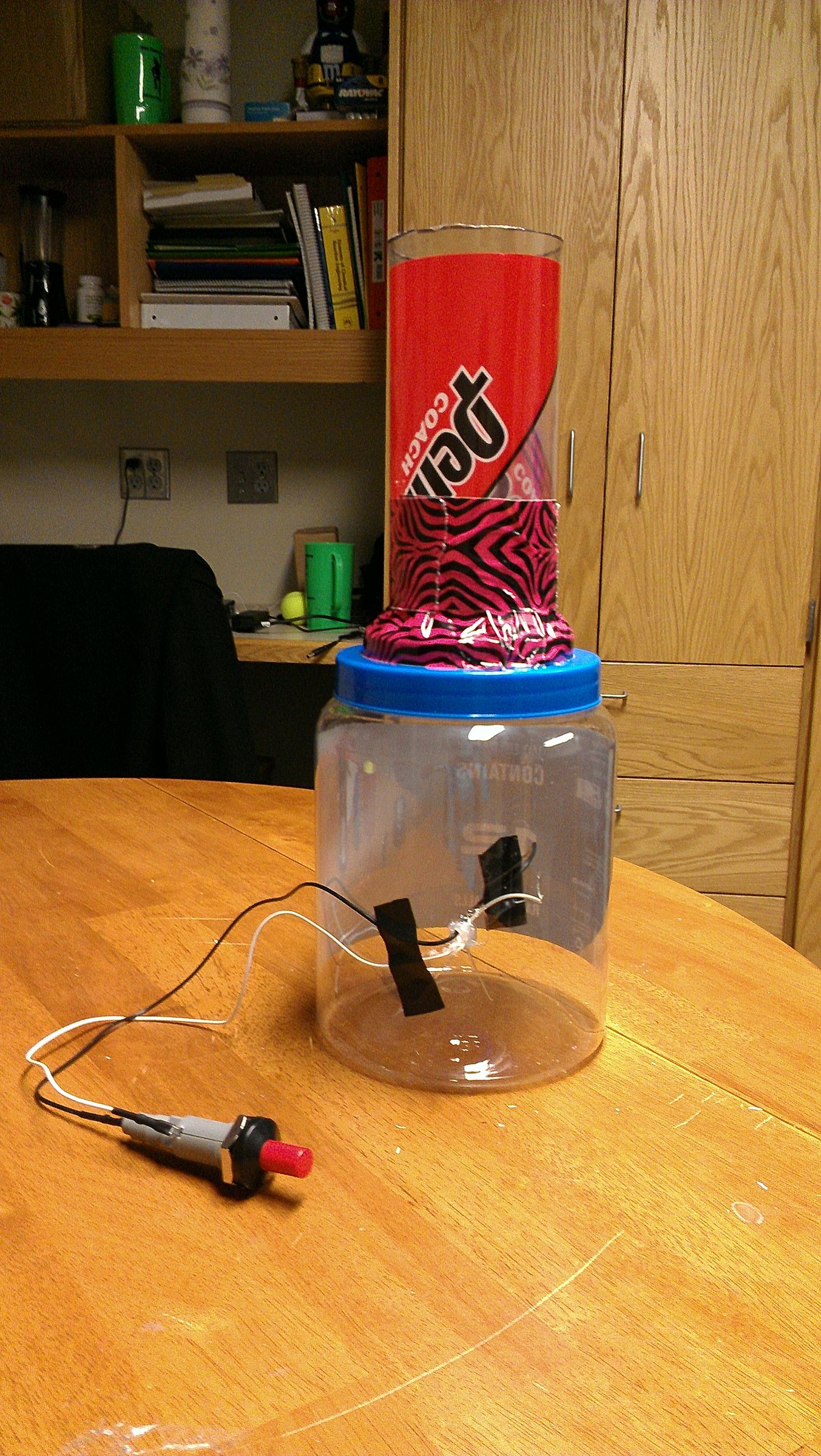 assembling a tennis ball gun DIY Project DIY Project Image