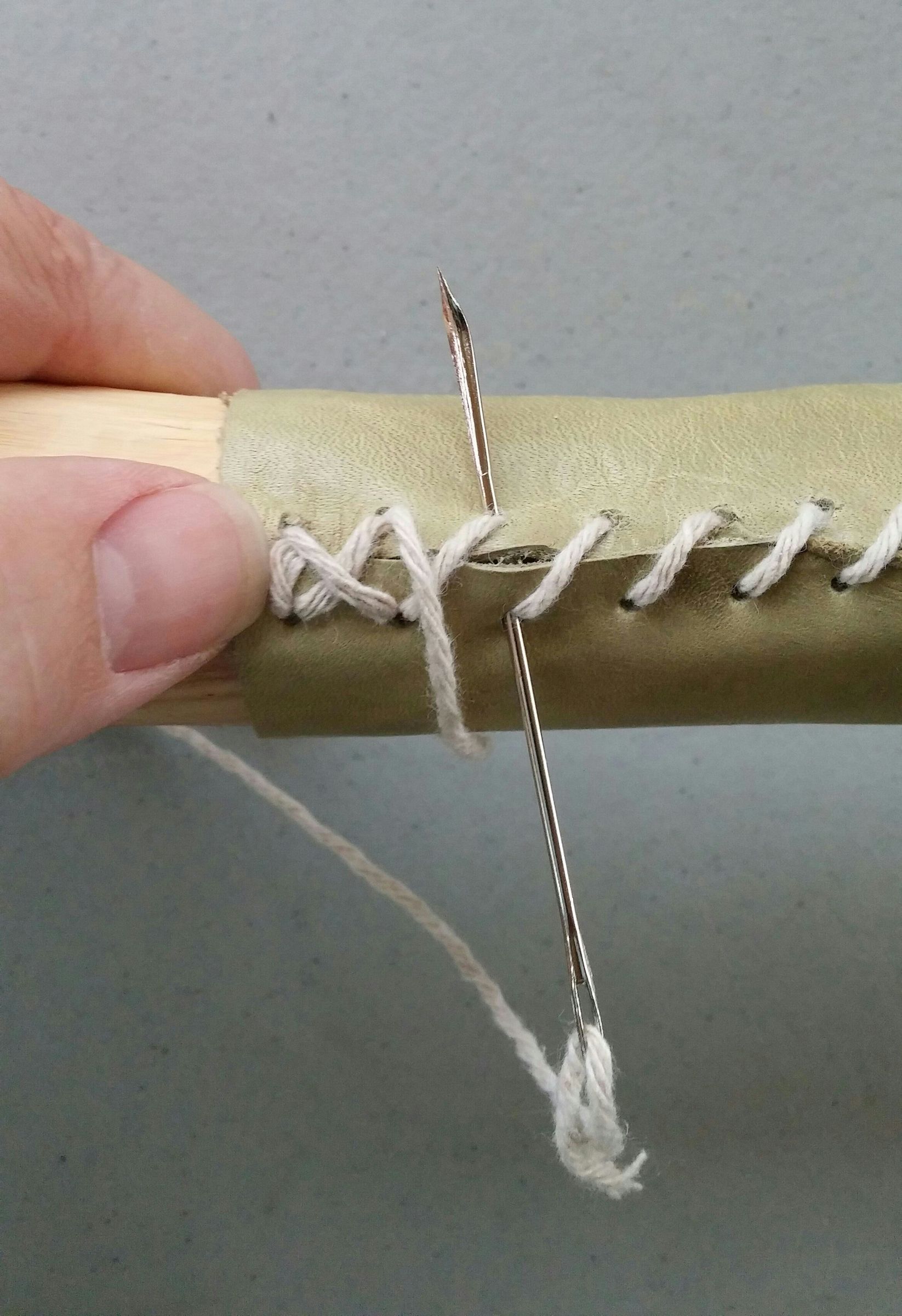 How to Make a Leather Handle for a Walking Stick 6 Steps (with Pictures) Instructables