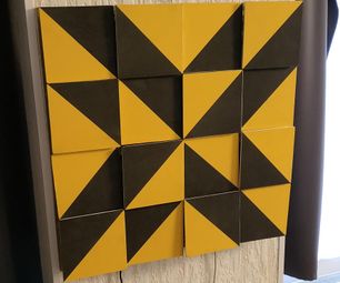 Half Square Triangles Kinetic Art