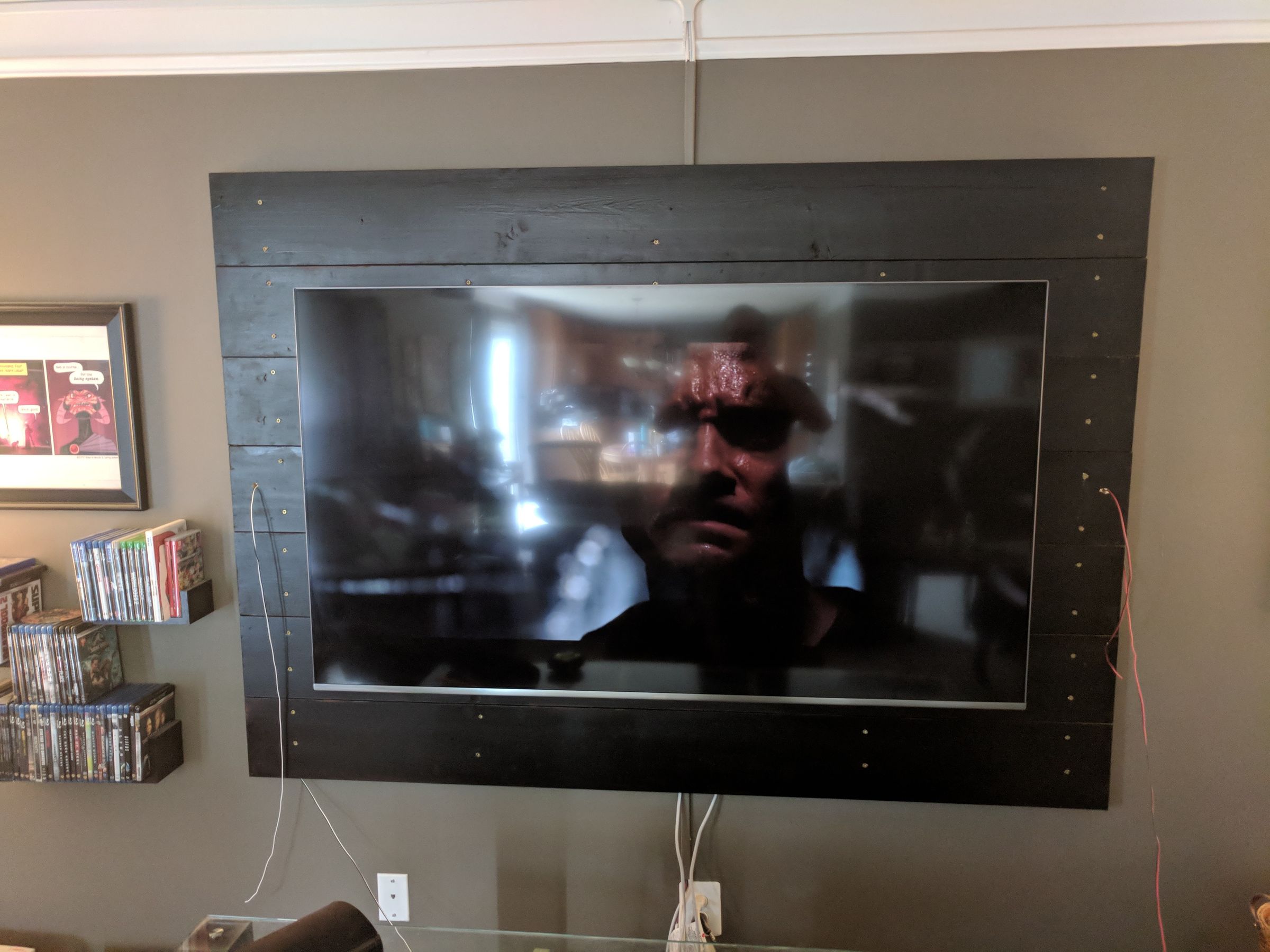 Easy Floating TV Wall Mount 4 Steps Instructables