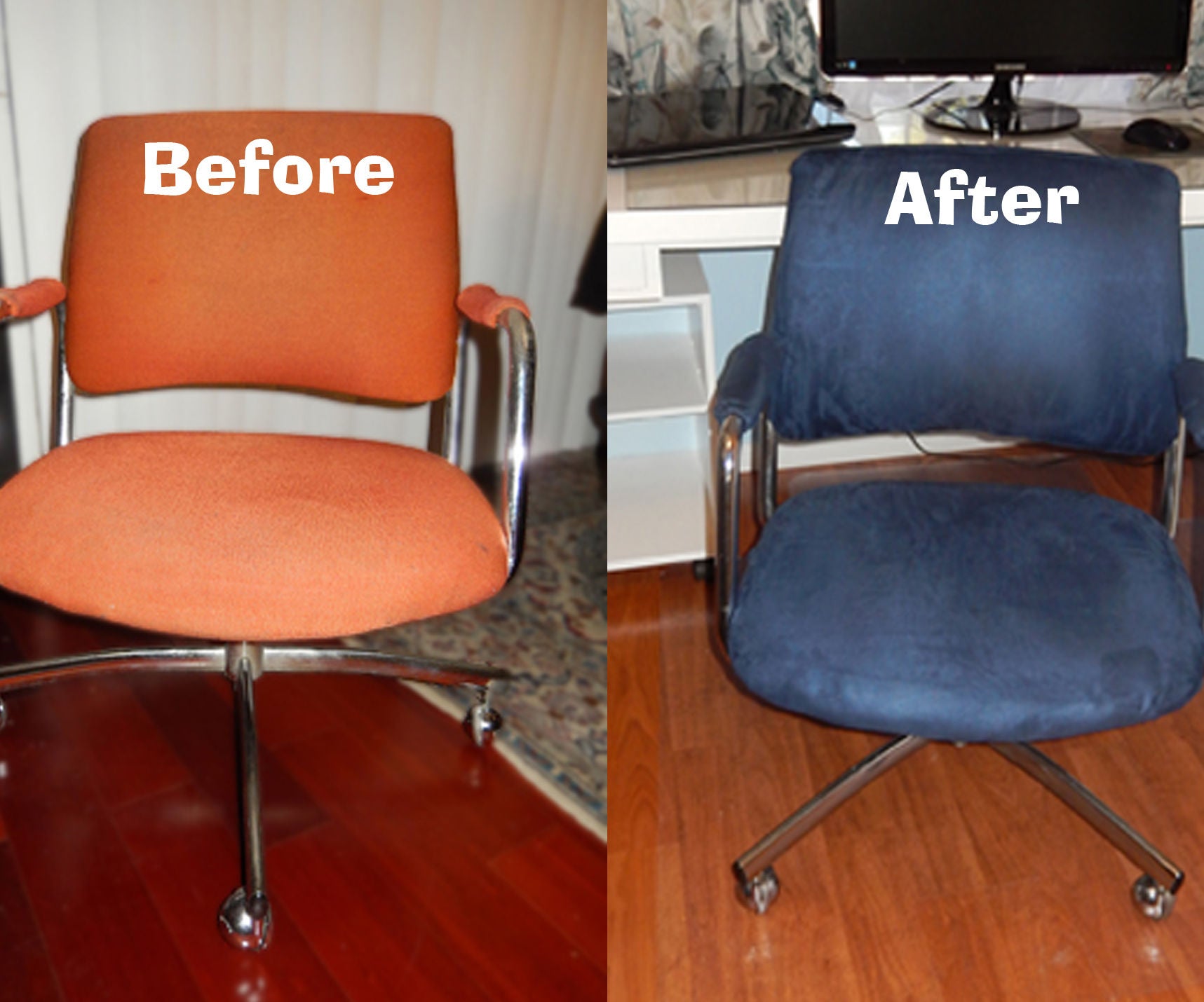 Covering an Ugly Chair 8 Steps (with Pictures) Instructables