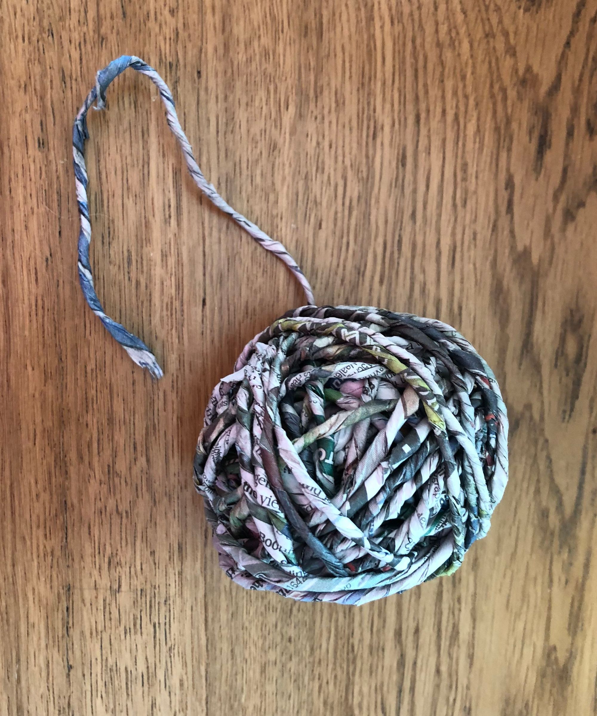 Hand Spun Newspaper Yarn 9 Steps (with Pictures) Instructables
