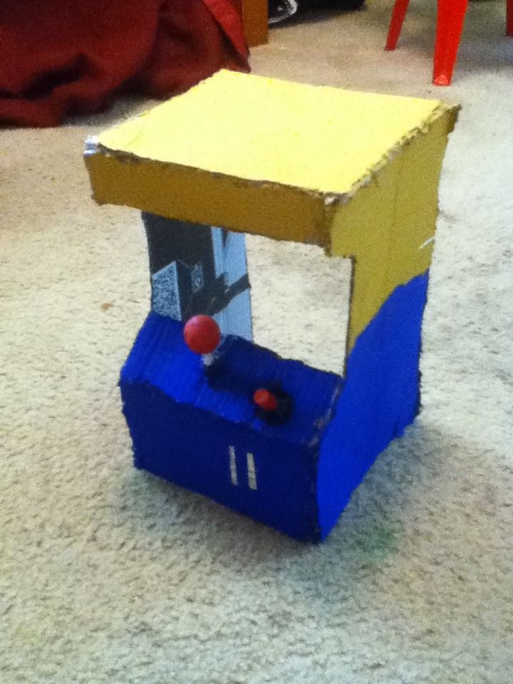 Cardboard Arcade 7 Steps Instructables