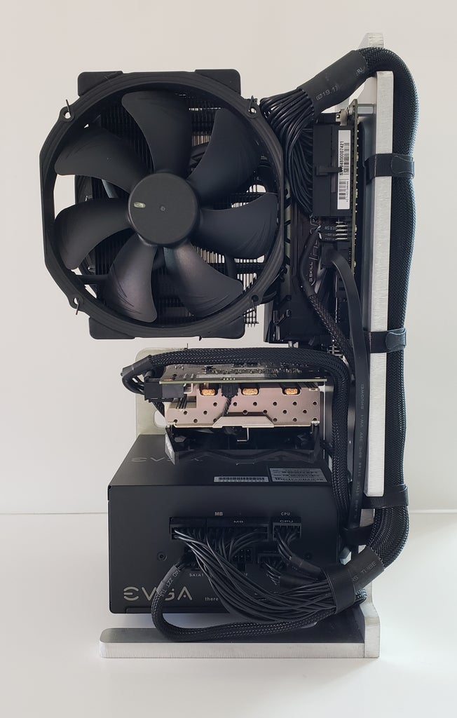 Open Frame Mini Itx Pc 5 Steps With Pictures Instructables Open Frame Mini Itx Pc 5 Steps With Pictures Instructables