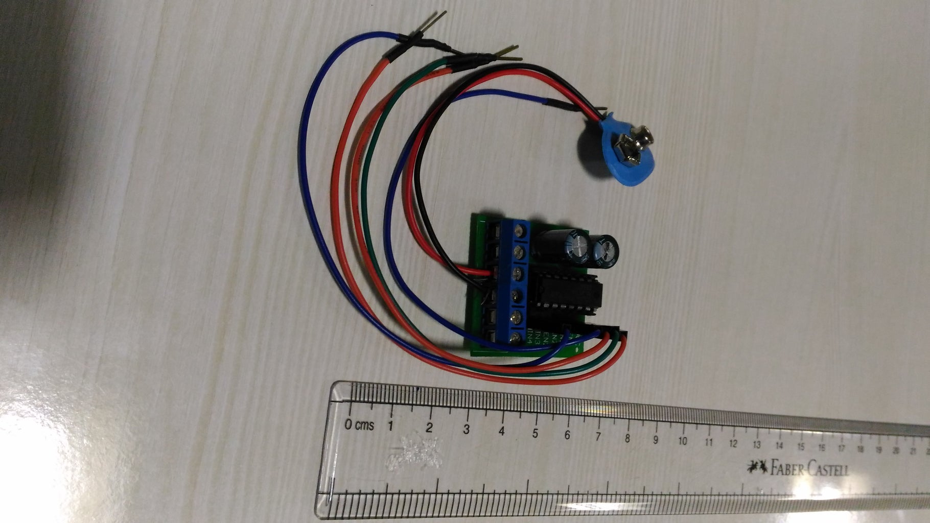 How to Make Automatic Door Opening Using Ultrasonic Sensor HRSC04 4 Circuit Diagram