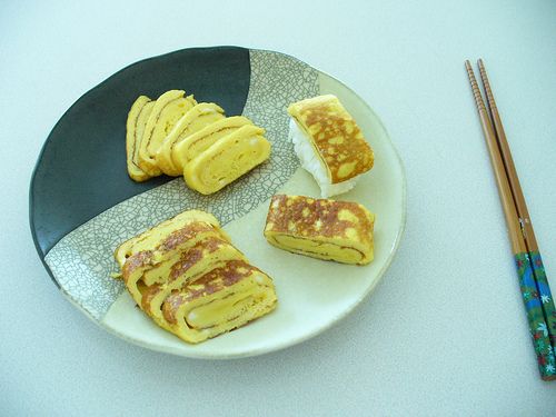 Easy Tamagoyaki Egg Sushi 8 Steps With Pictures Instructables