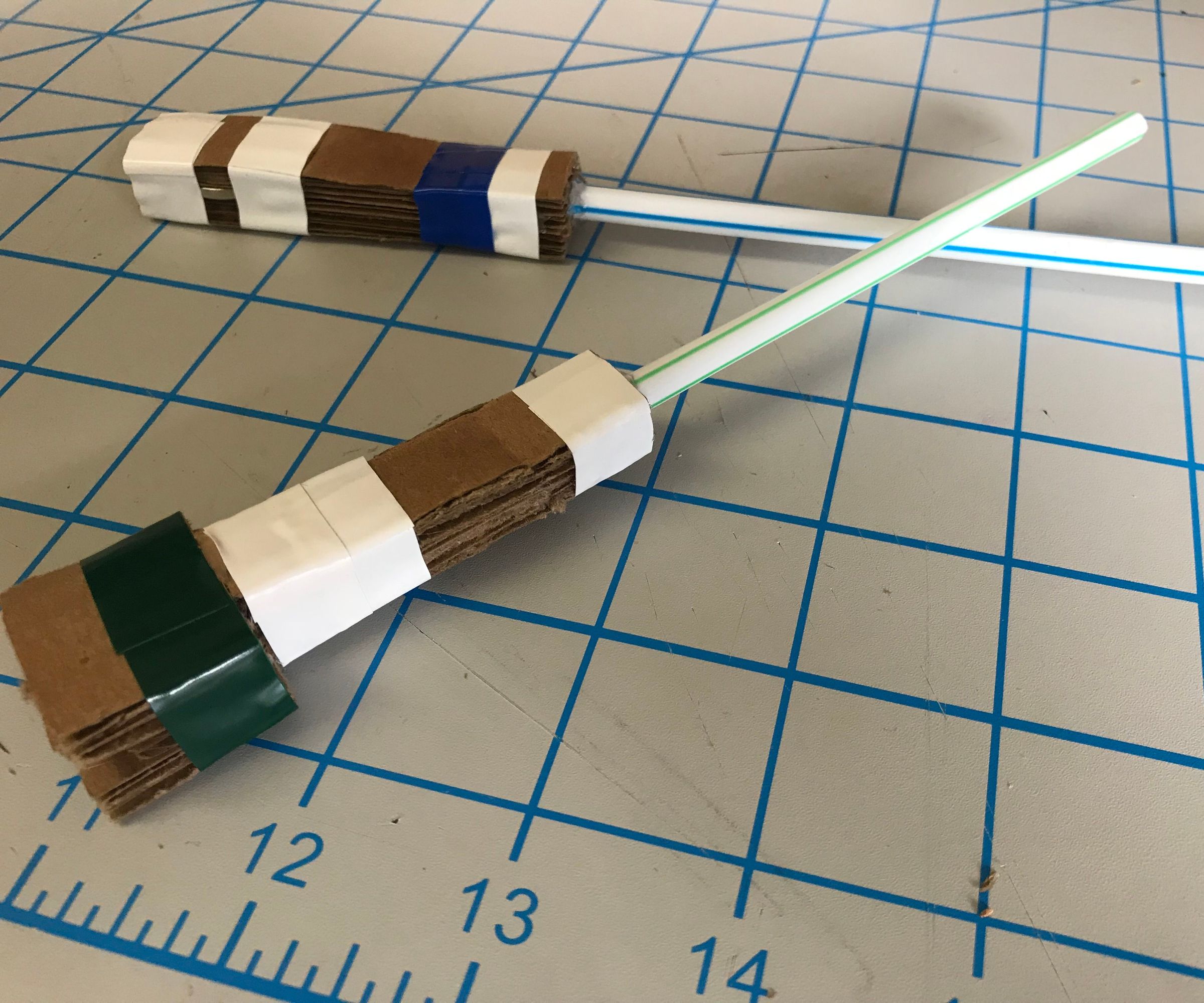 cardboard lightsaber
