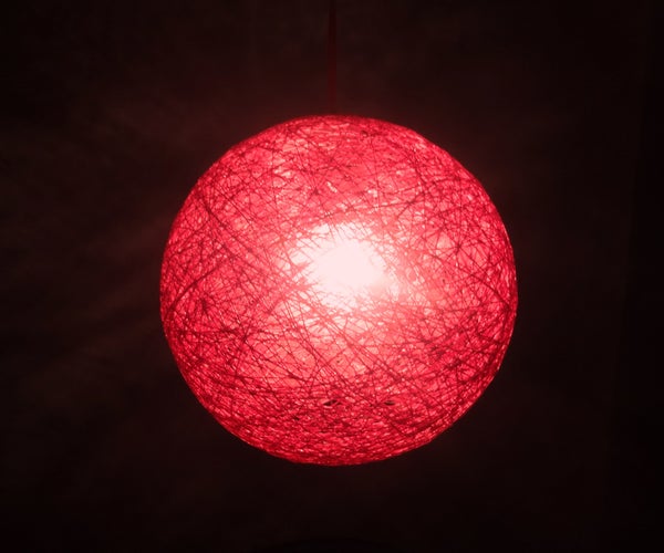 Thread Lampshade