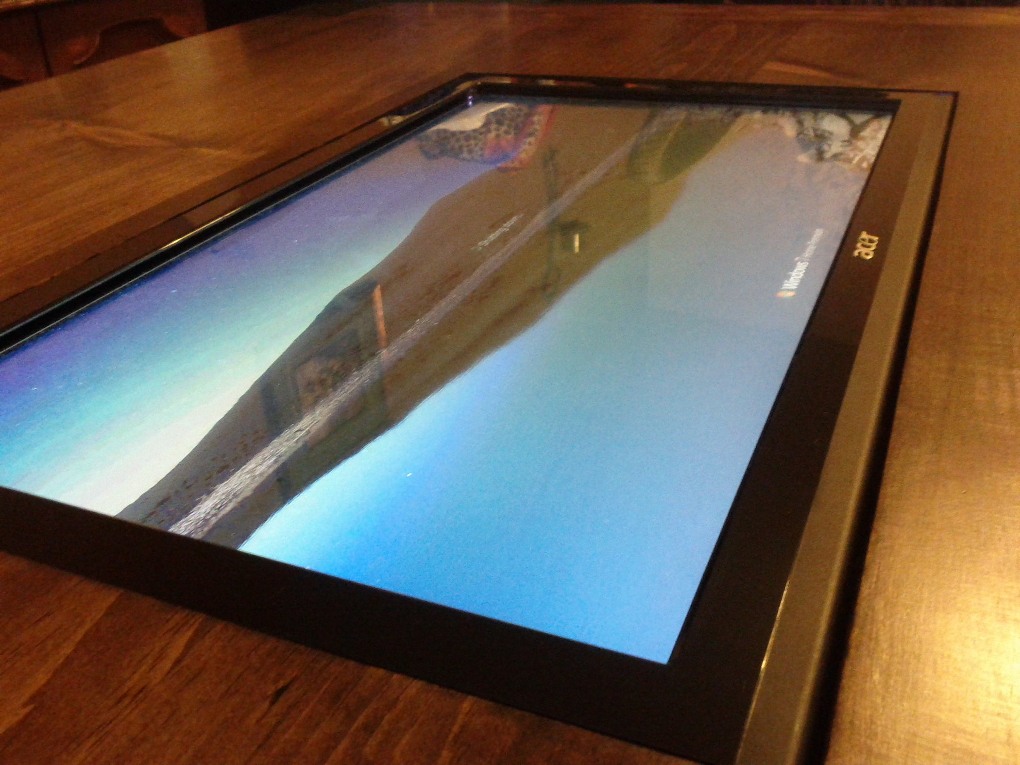 Coffee Table With Built in Touch Screen 7 Steps Instructables