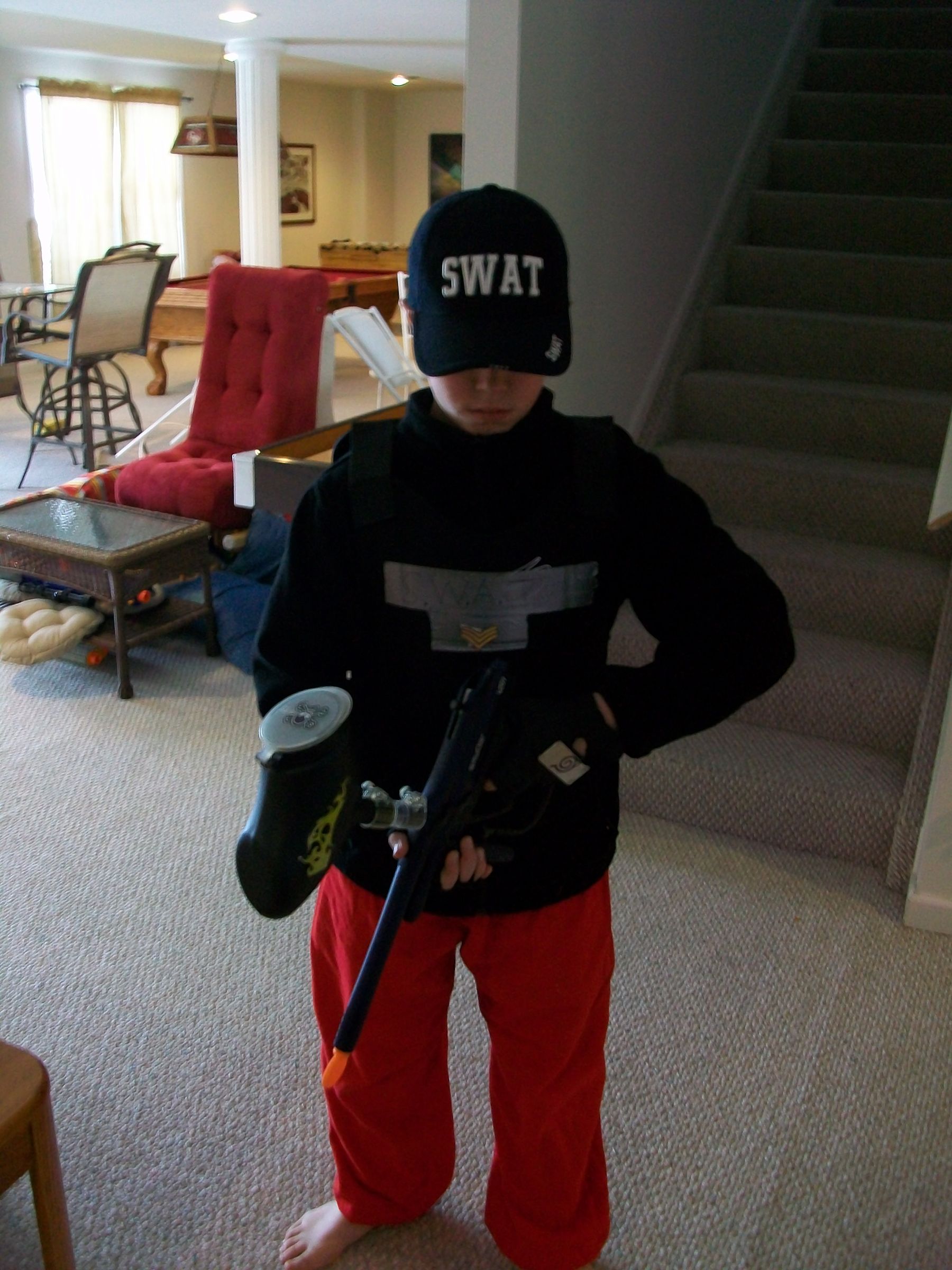 last minute swat costume DIY Project DIY Project Image