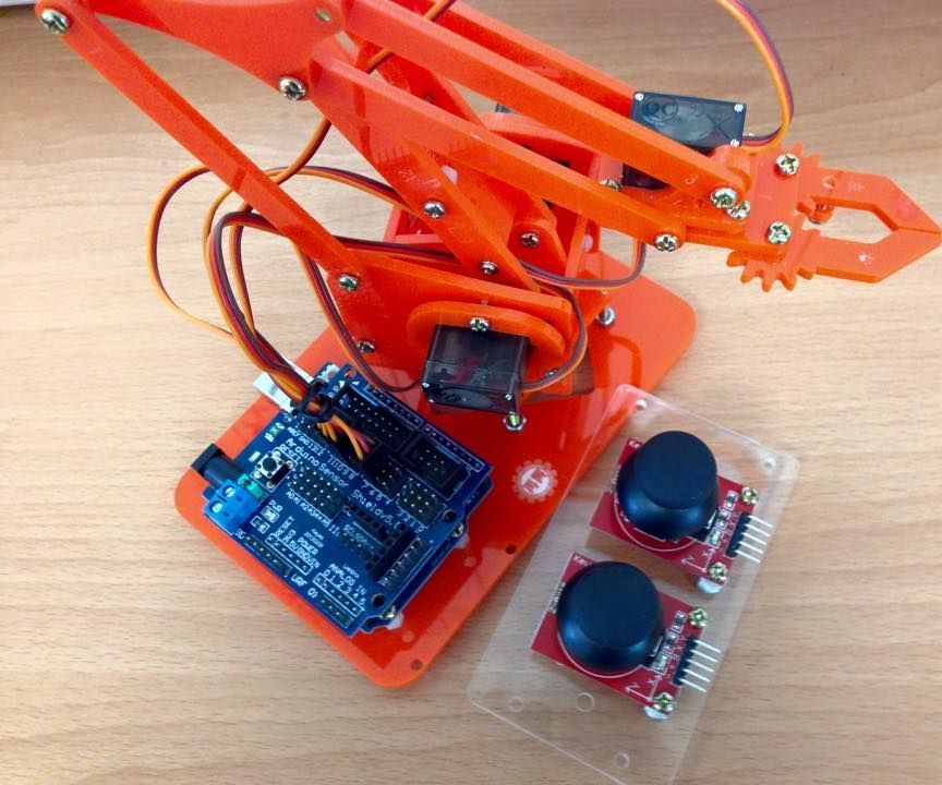 組裝和設定你的 mearm DIY Project DIY Project Image