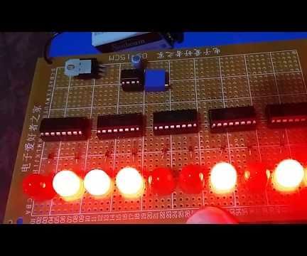 10 bits binary counter DIY Project DIY Project Image