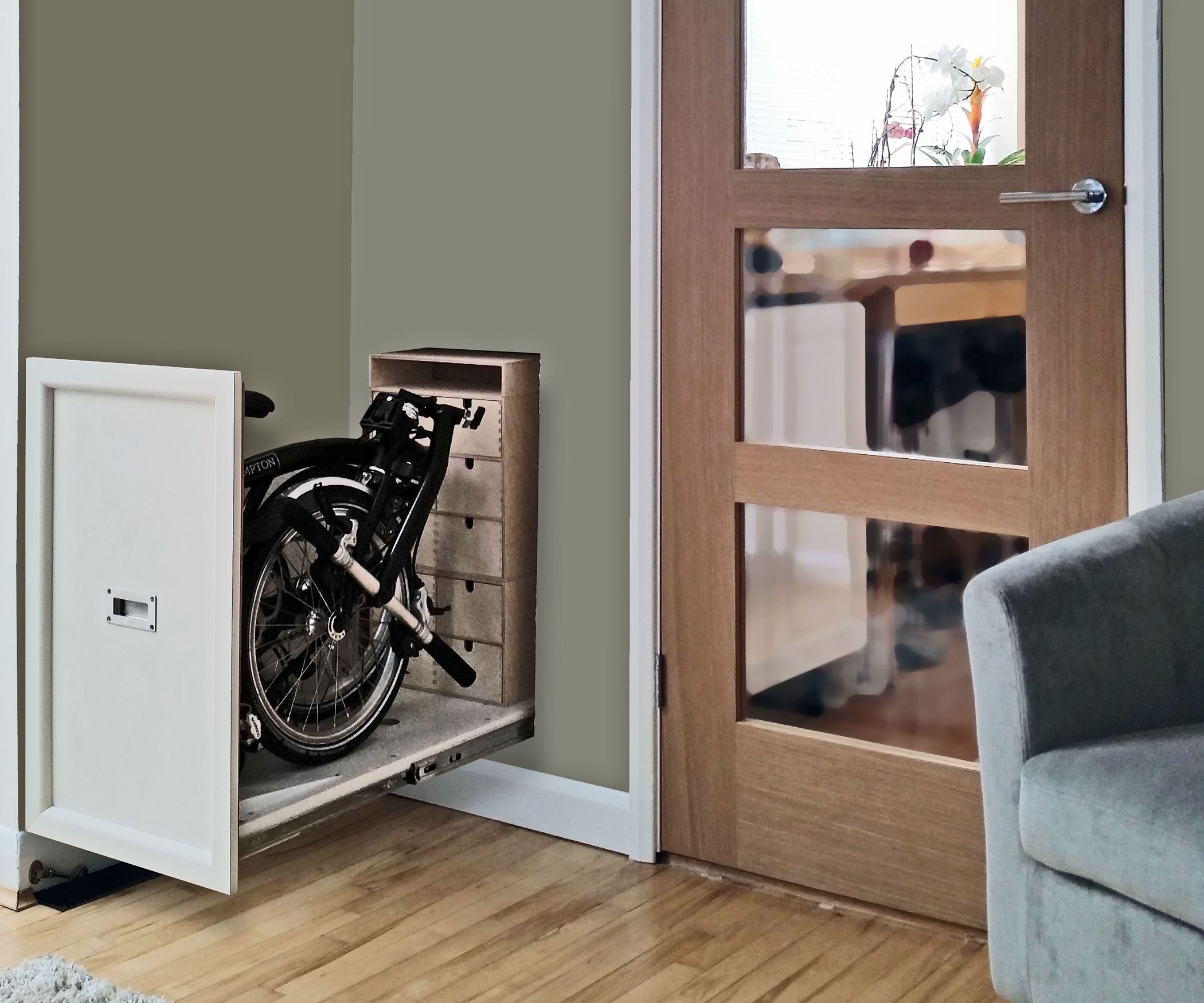 Brompton Bike Hidden Storage Cupboard 6 Steps (with Pictures