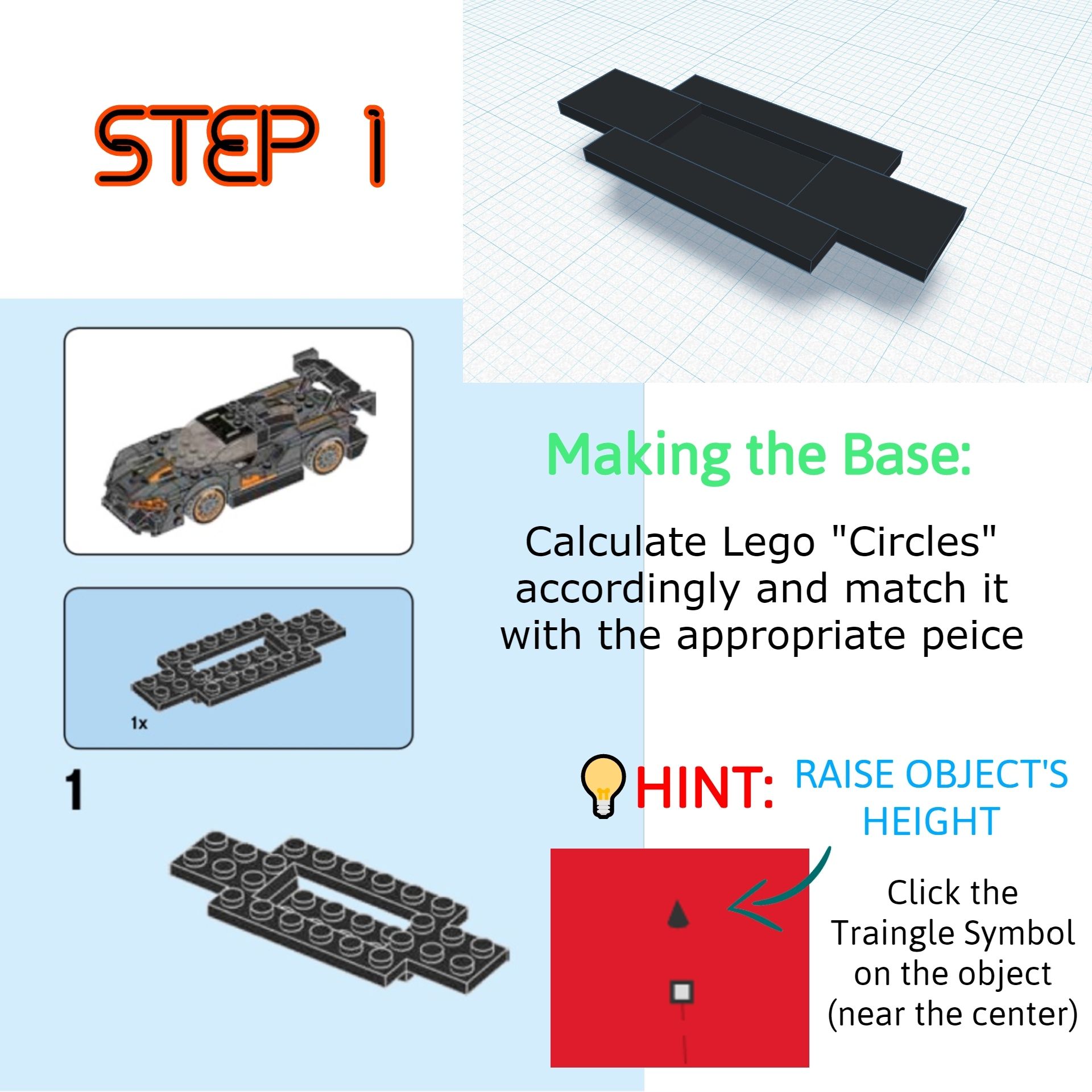 How to Make a McLaren Senna in Tinkercad 6 Steps (with Pictures