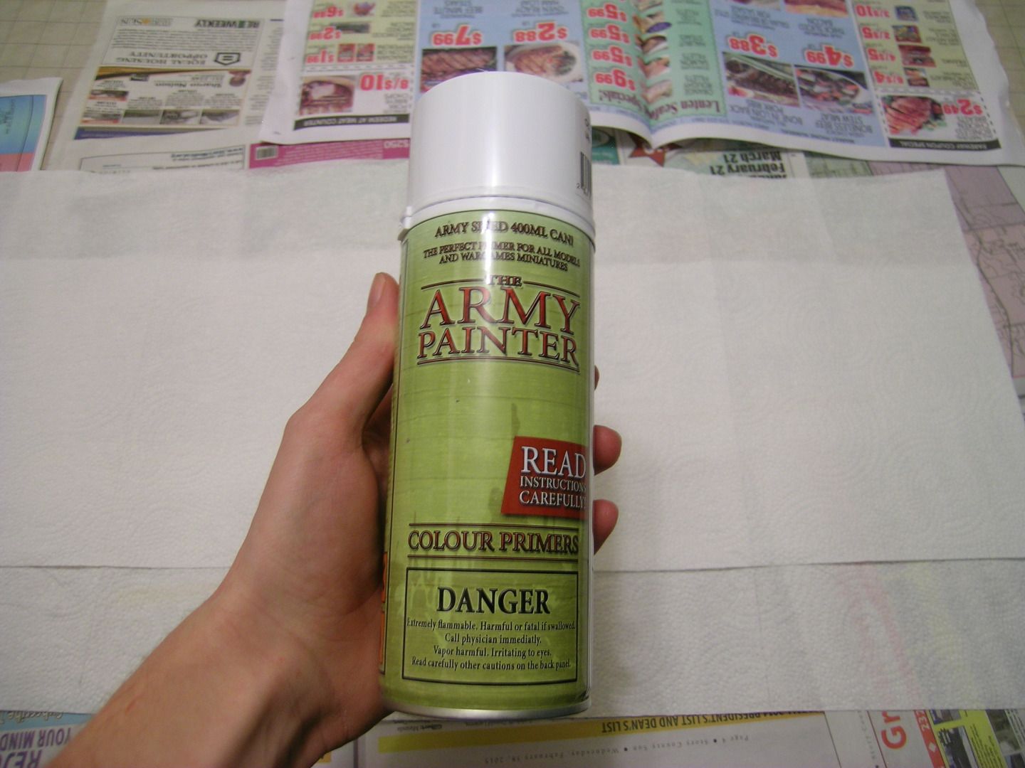 Painting a Warhammer Model 8 Steps Instructables