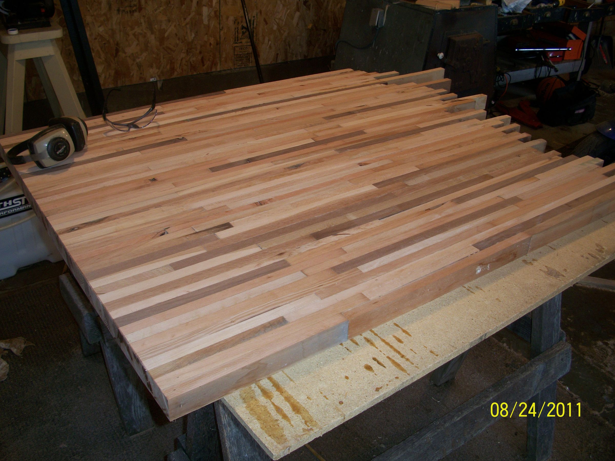 Butcher Block Hardwood Table 5 Steps (with Pictures) Instructables