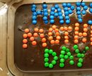 Easy Mothers Day Fudge (with small child)