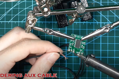 Connecting Speaker and PAM8403