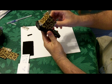 make a duct tape lcd screen hood for a kodak zi8 video camera DIY Project DIY Project Image
