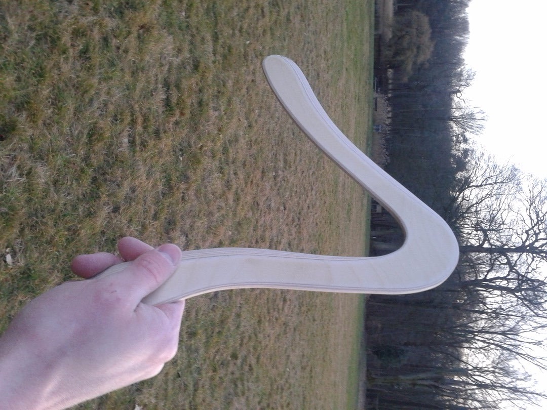 Accurate Returning Boomerang From Plywood 8 Steps (with Pictures