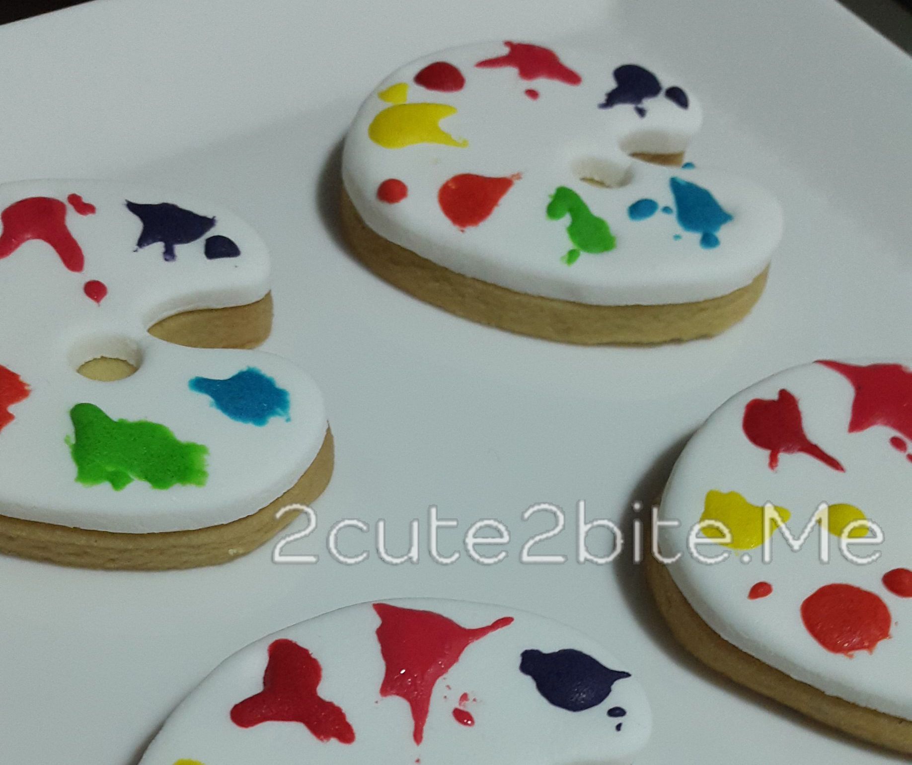 Palette Cookies 4 Steps (with Pictures) Instructables