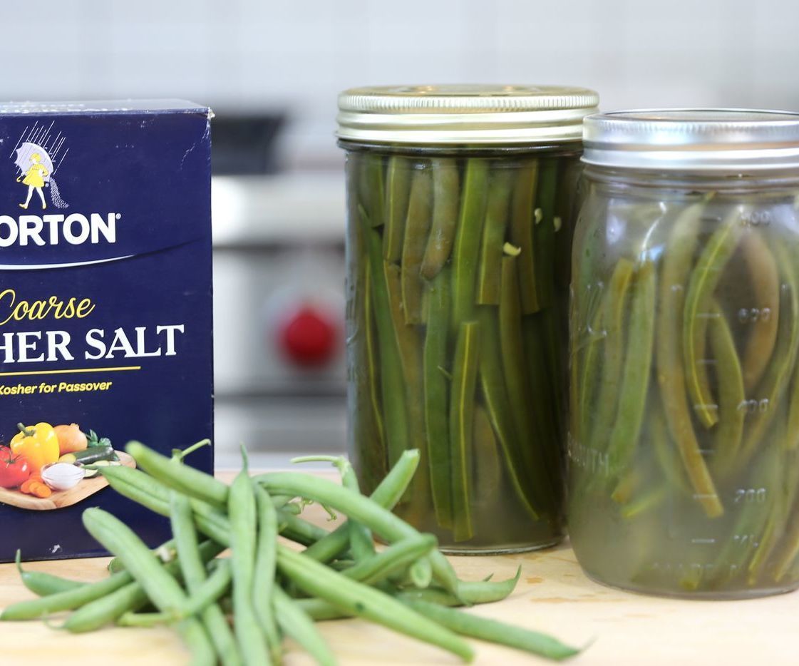 Lacto-Fermented Green Beans