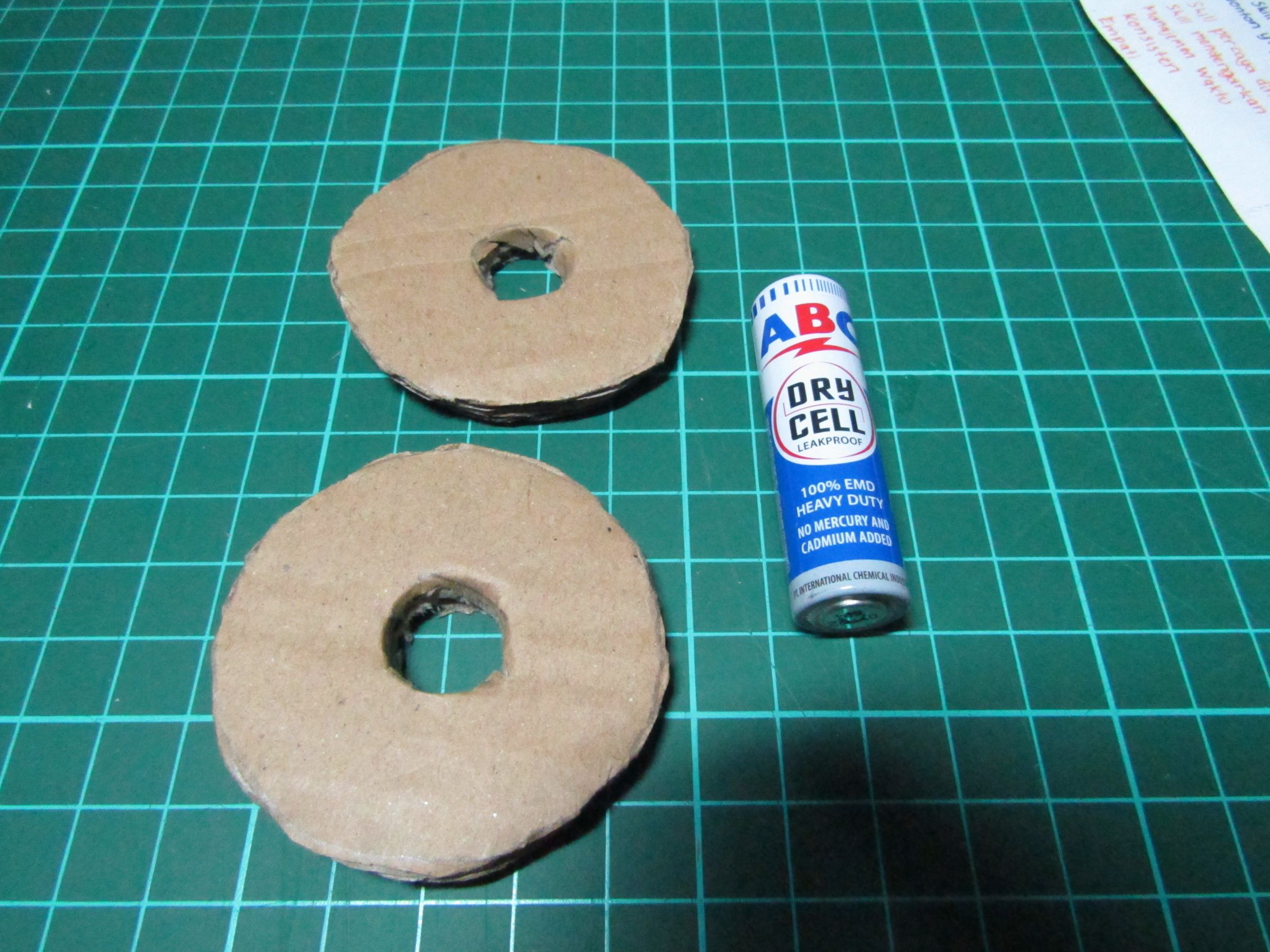 DIY Cardboard Gaming Steering Wheel 5 Steps Instructables