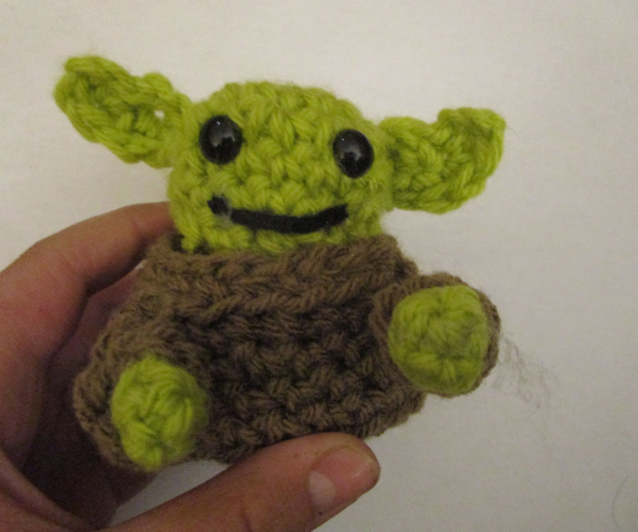 Crochet Baby Yoda 3 Steps Instructables