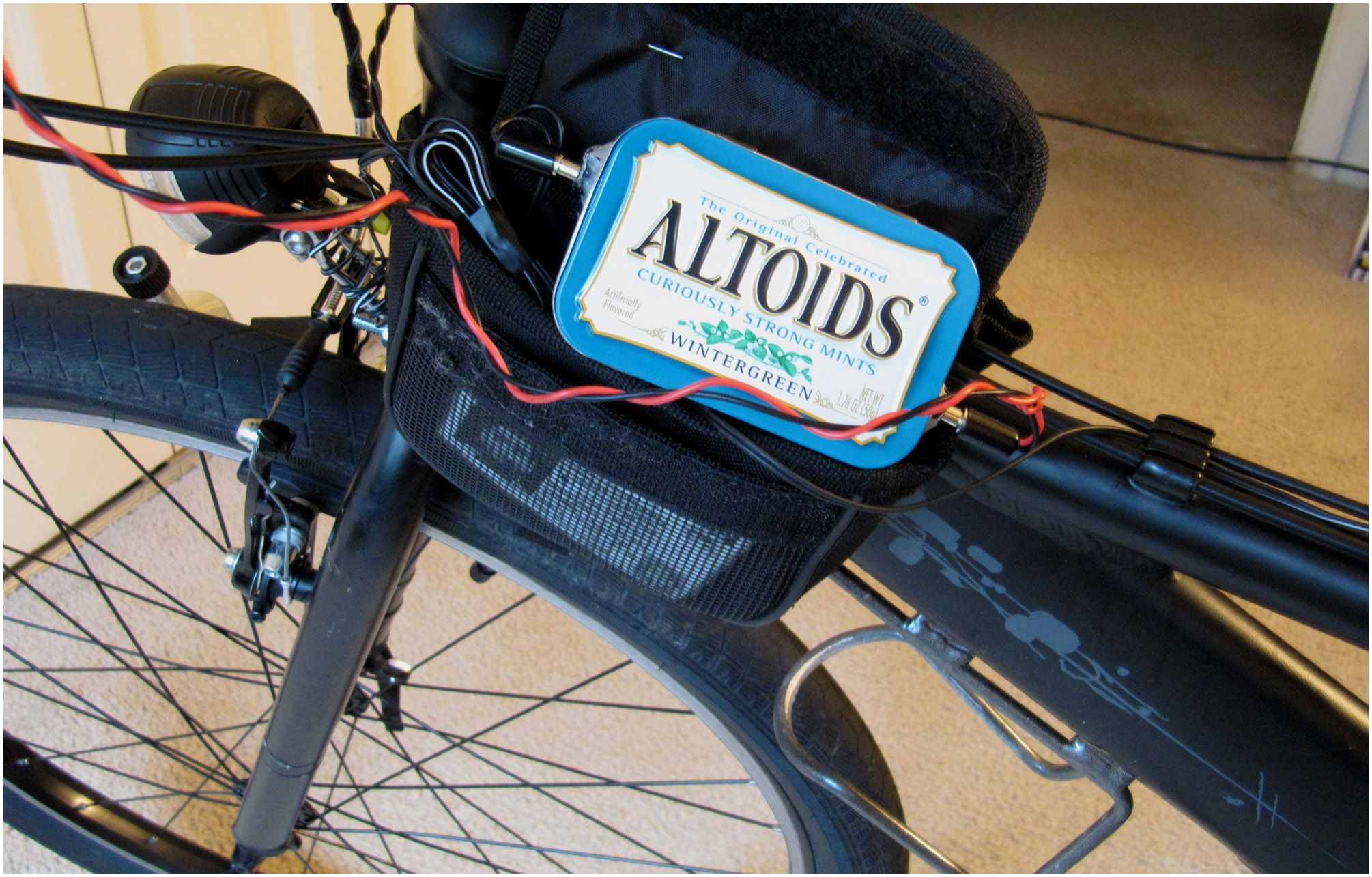 Voltage Regulated [5v] Bicycle Dynamo Light & USB Charger 5 Steps