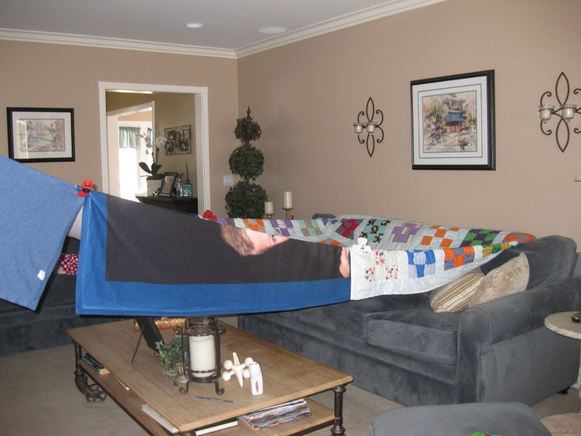 awesome indoor fort! DIY Project DIY Project Image