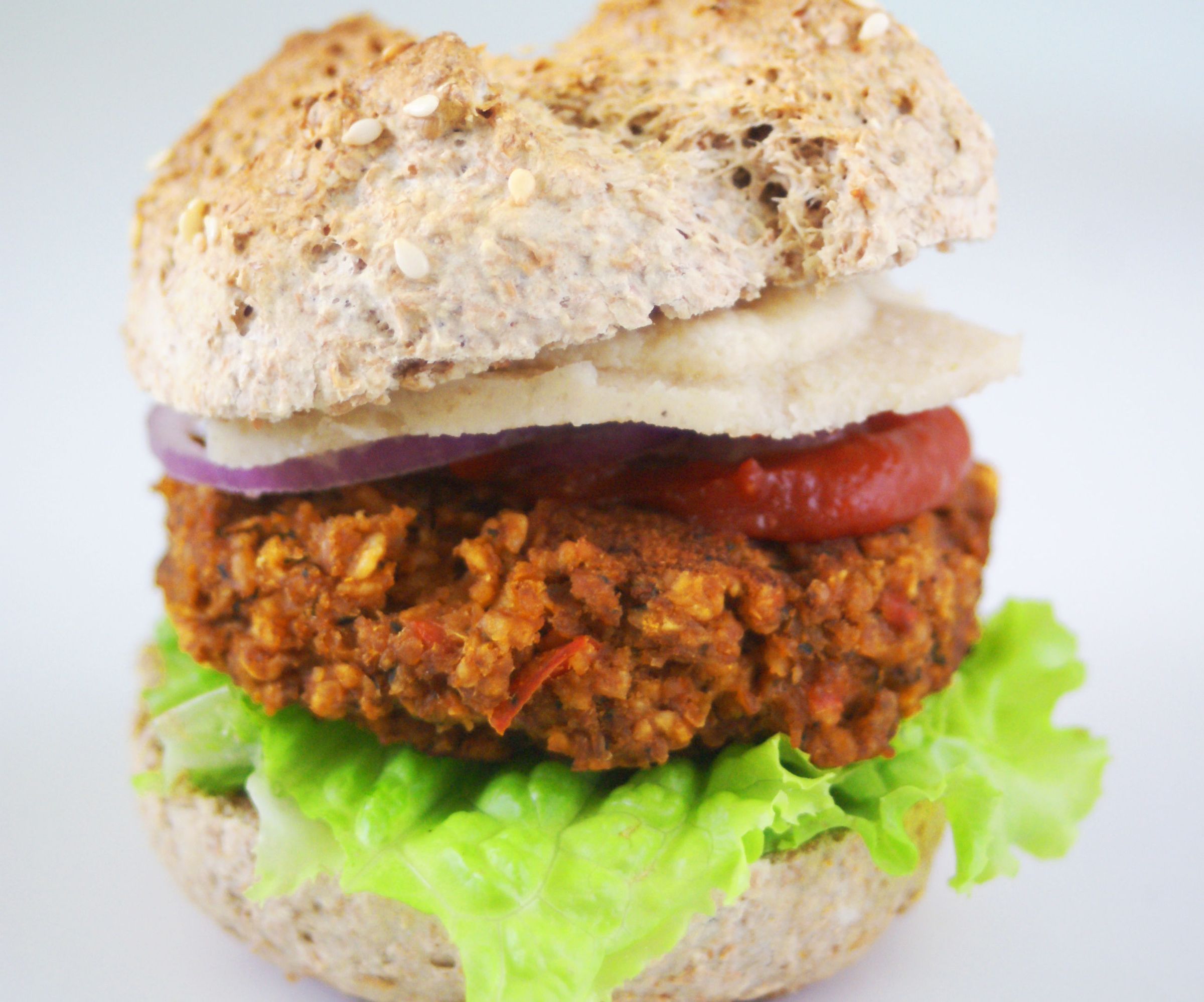 DIY guide for Anti-Cancer Veggie Burgers with step-by-step instructions