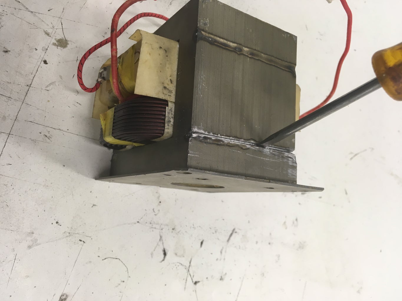 Microwave Transformer Electromagnet : 11 Steps (with Pictures ...