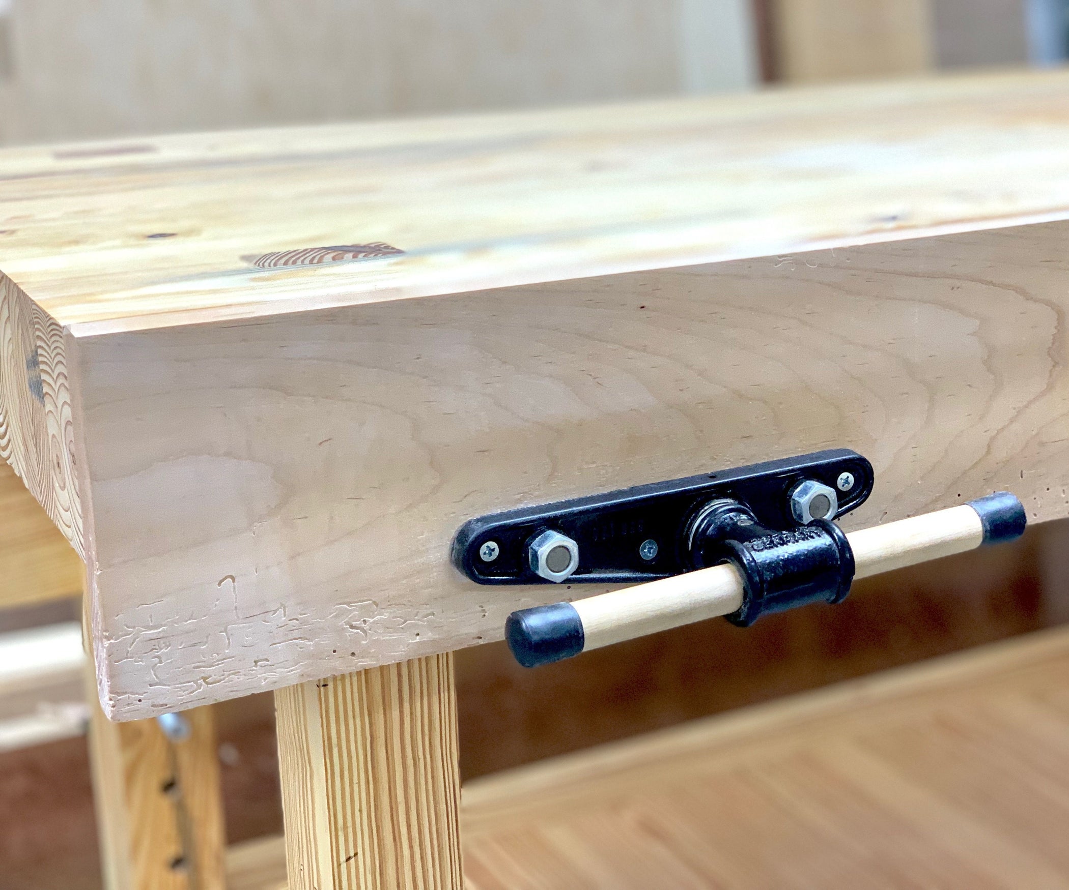How to Install a Woodworking Vise 11 Steps Instructables