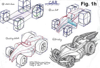 How To Draw A Simple Vehicle In Perspective : 7 Steps - Instructables