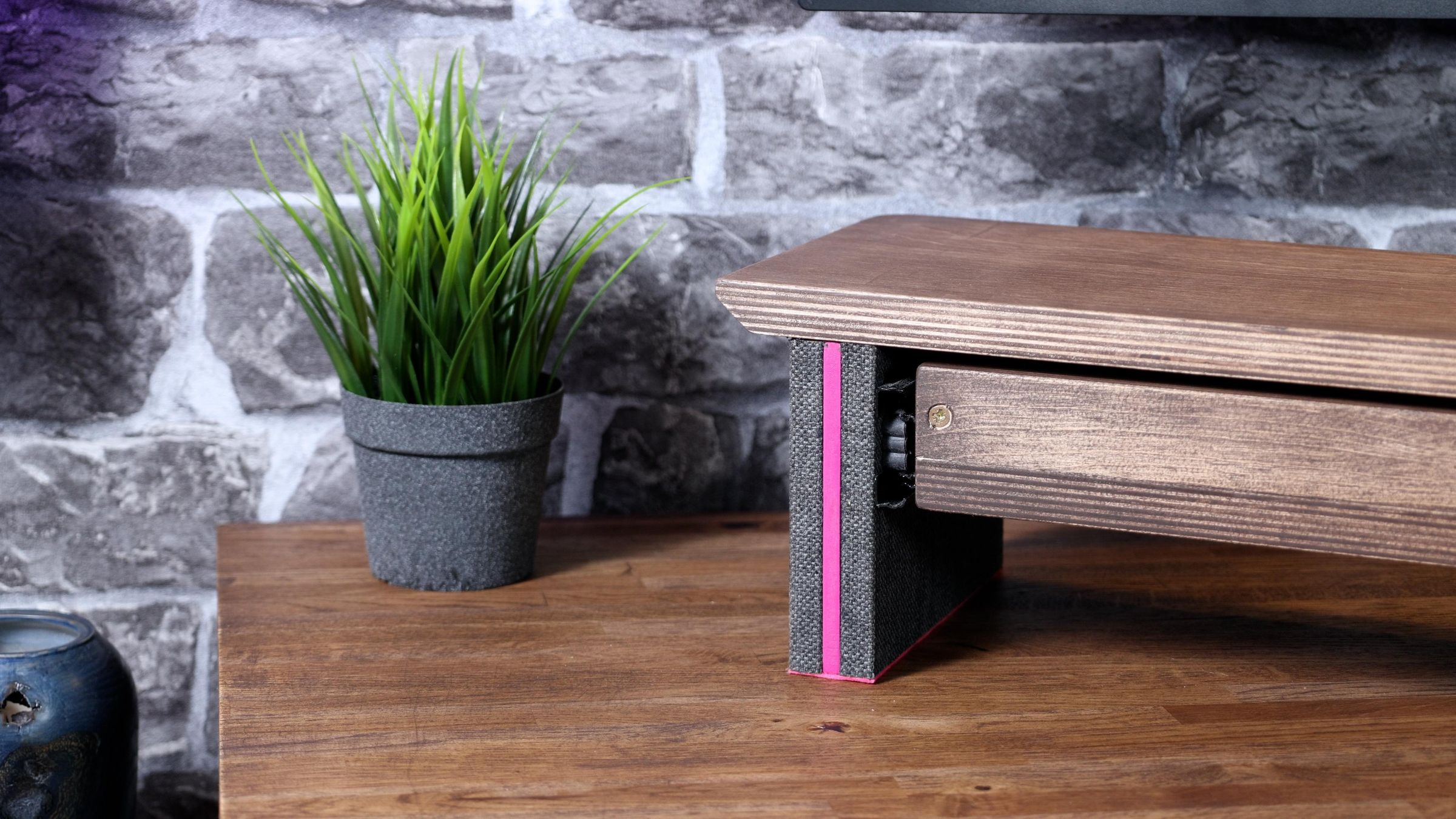 How to Make a Storage Shelf for a Desk DIY Monitor Stand 6 Steps