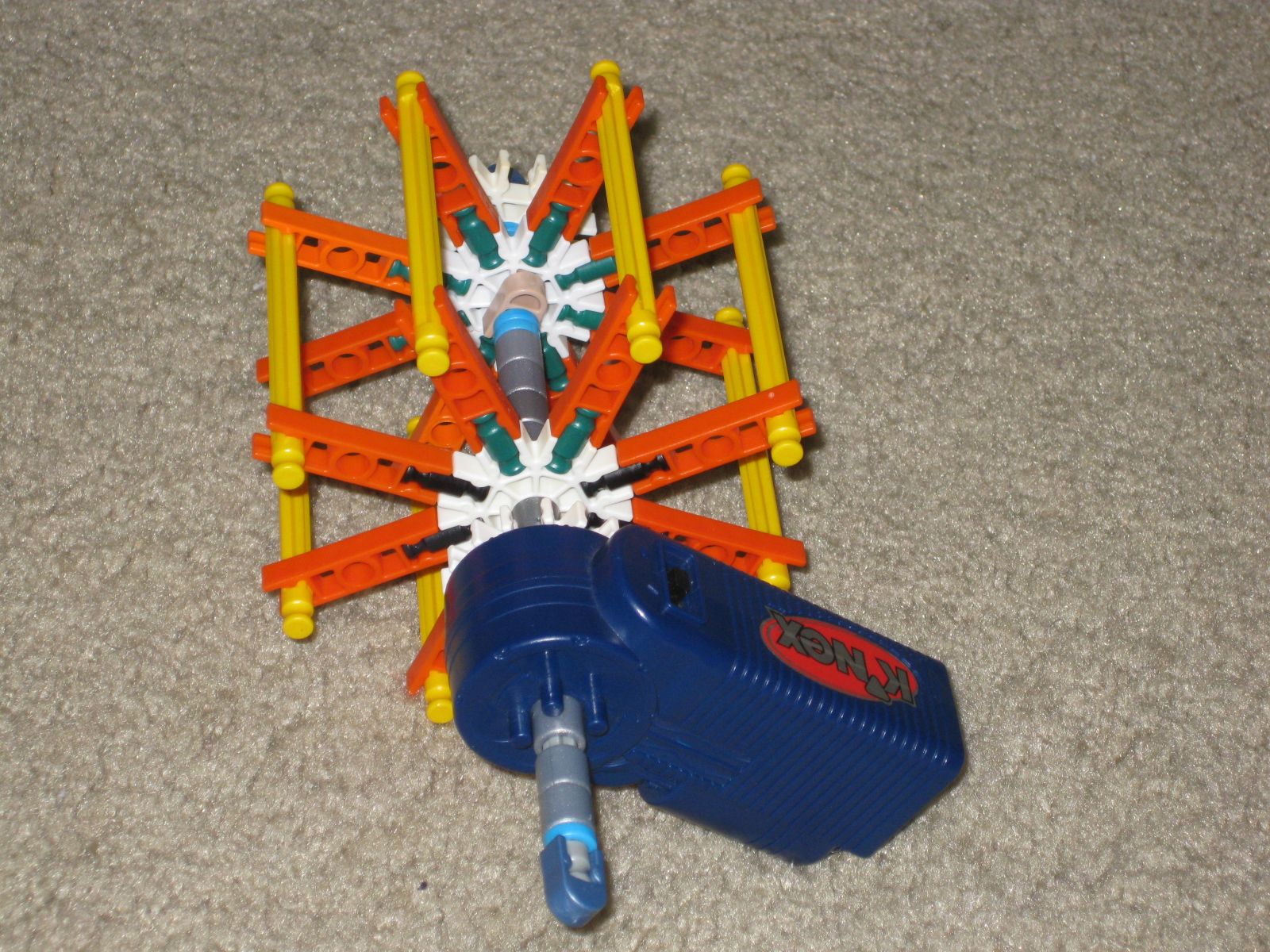 K'nex Tower Crane 16 Steps Instructables