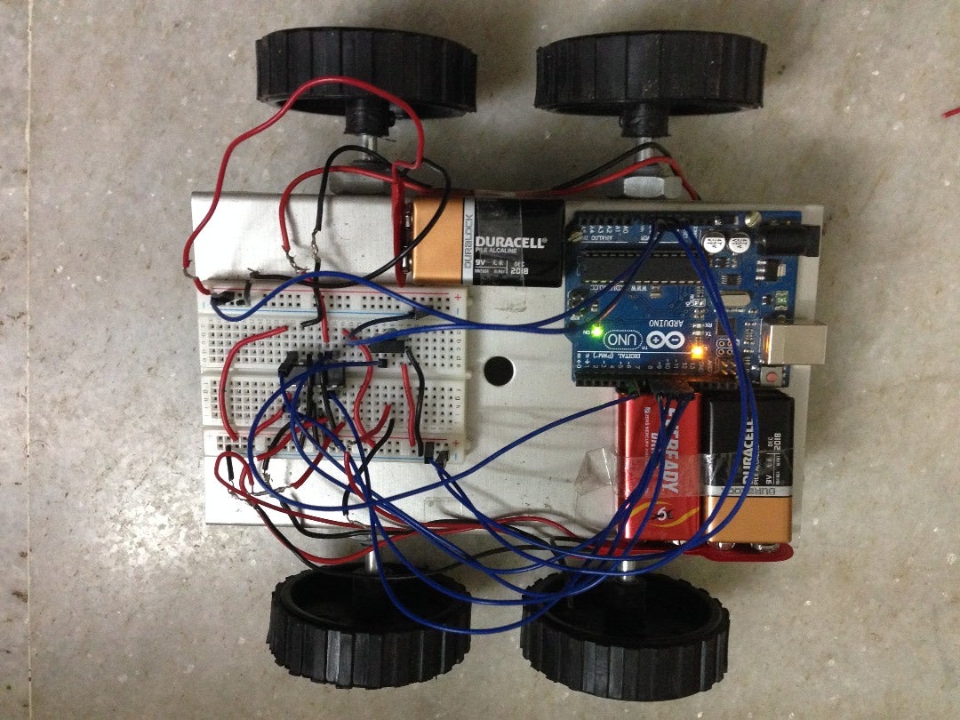 Remote Controlled Robot Using Arduino and T.V. Remote : 11 Steps ...