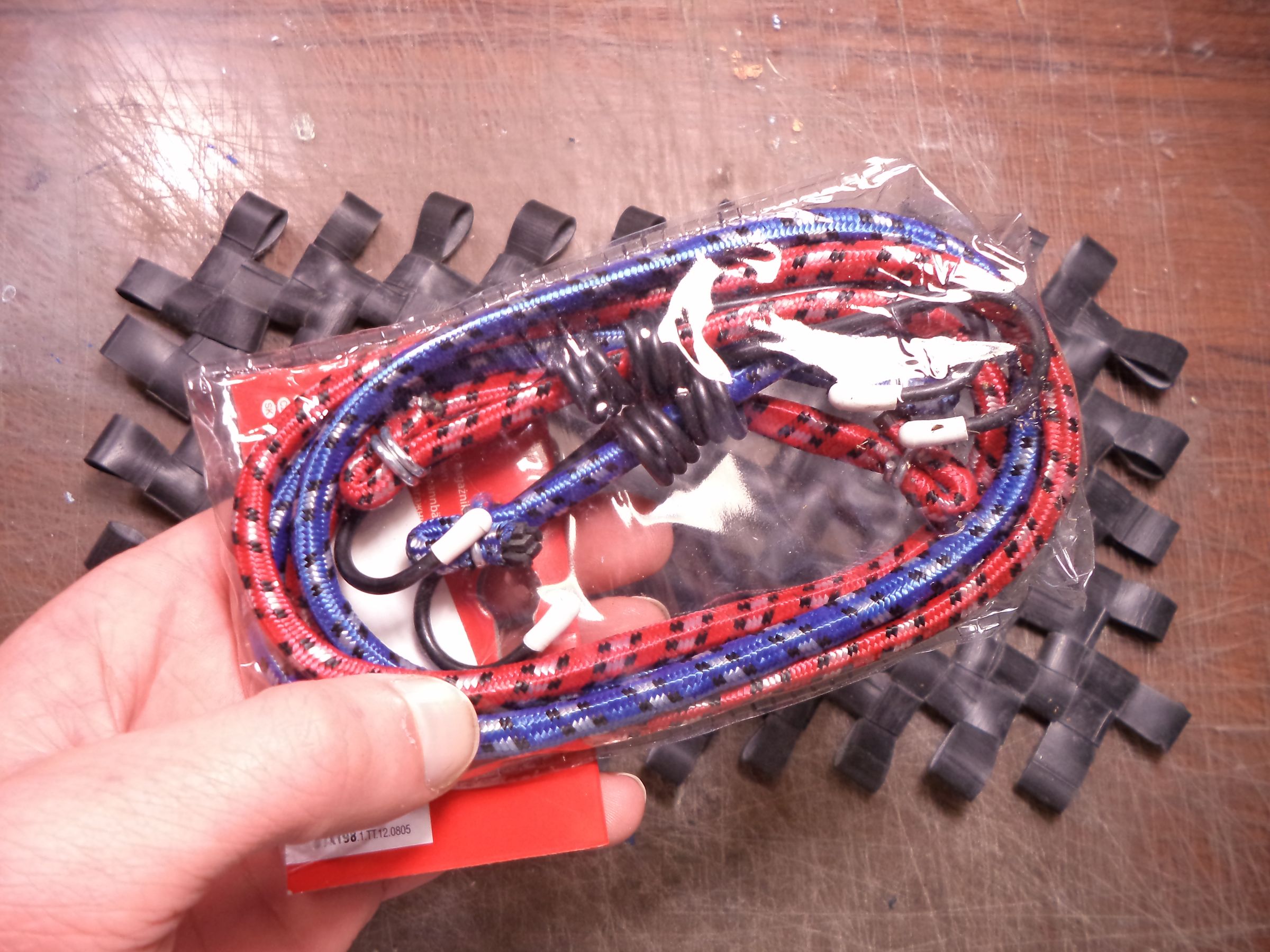 Bicycle Baggage Net From Old Inner Tube 8 Steps (with Pictures