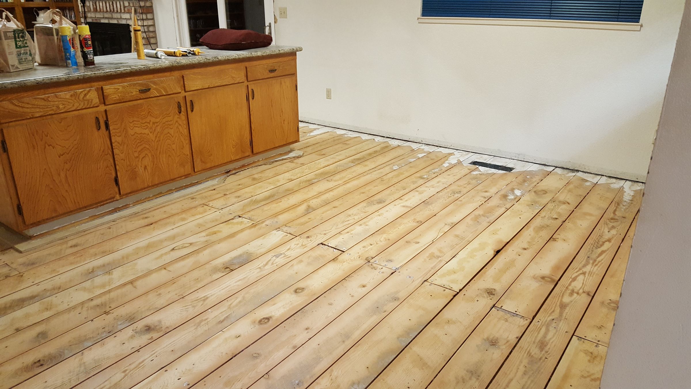 How to Lay Fiber Rock or Hardy Backer and Get Ready to Lay a Tile Floor