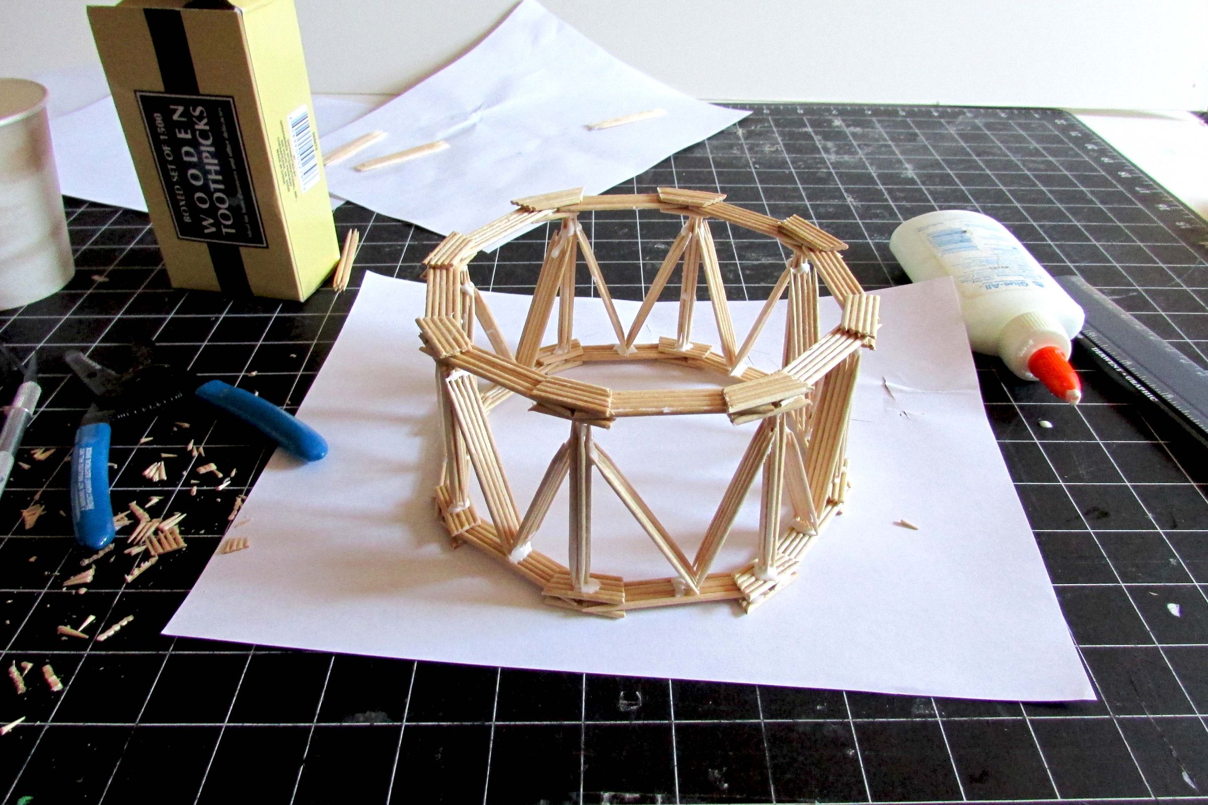 How to Make a Stable Toothpick Structure 4 Steps (with Pictures) Instructables