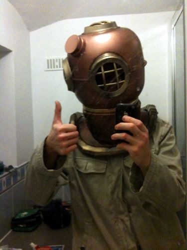 Deep Sea Diver / Alien Victim Costume