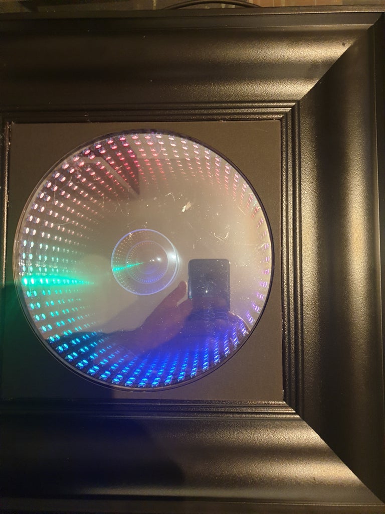 Easy - Infinity Mirror Clock : 9 Steps (with Pictures) - Instructables