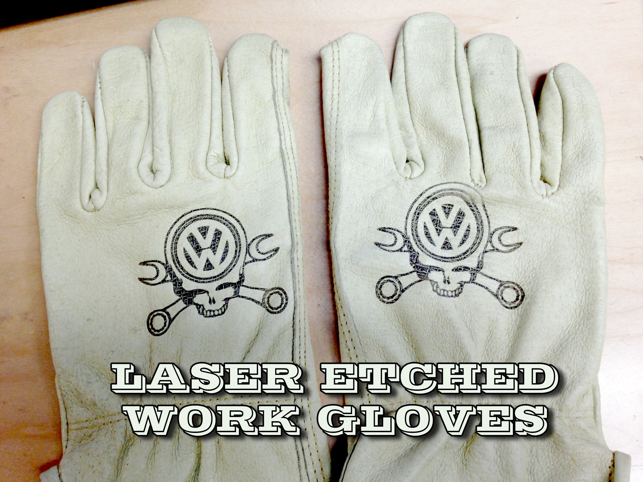 Laser Etch Leather Gloves 4 Steps Instructables
