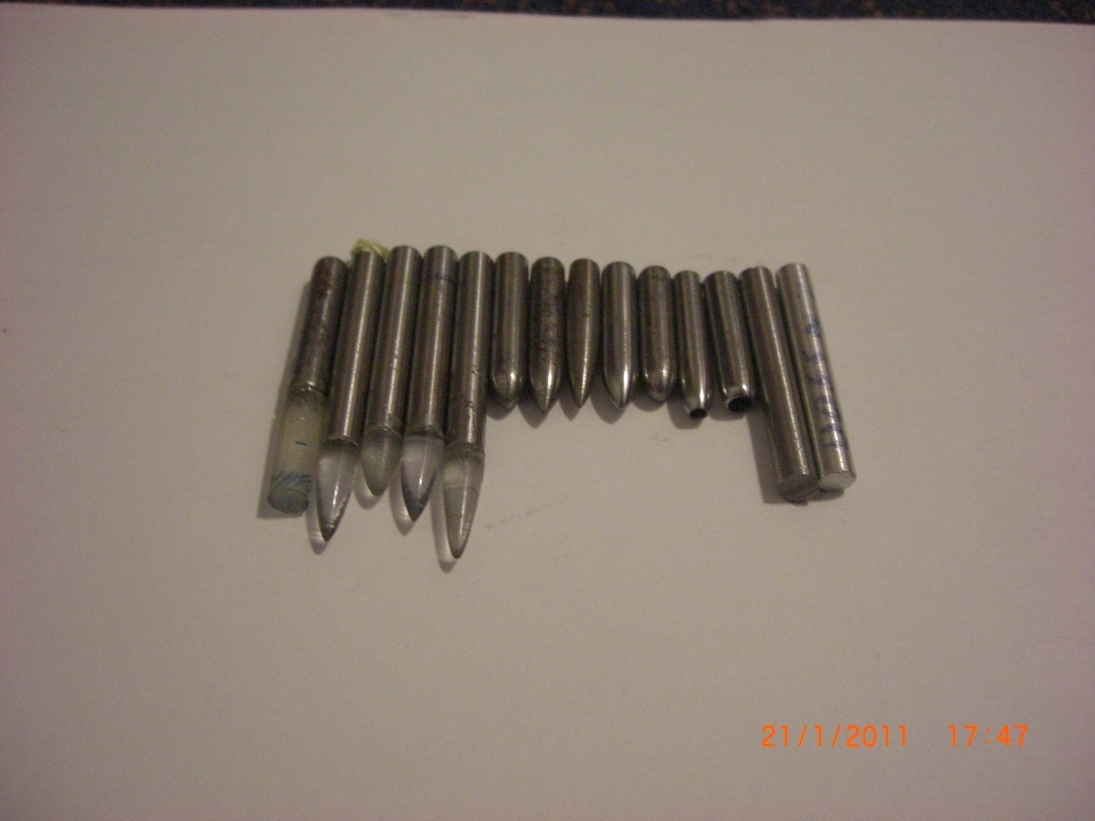 Coil Gun Projectiles 4 Steps Instructables