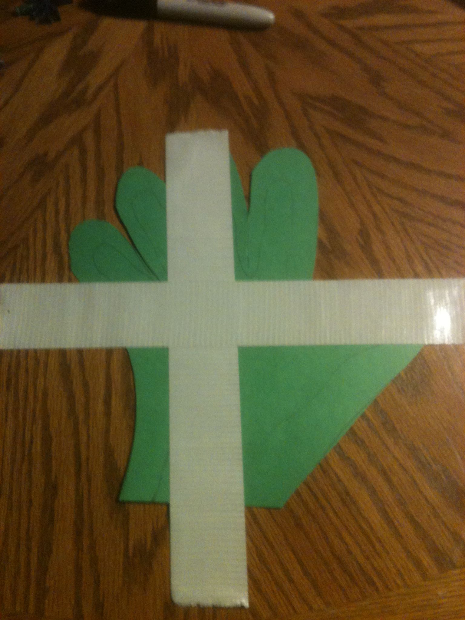 Duct Tape Baseball Glove 6 Steps Instructables