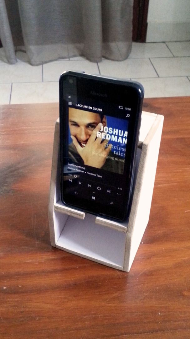 folded horn passive phone speaker