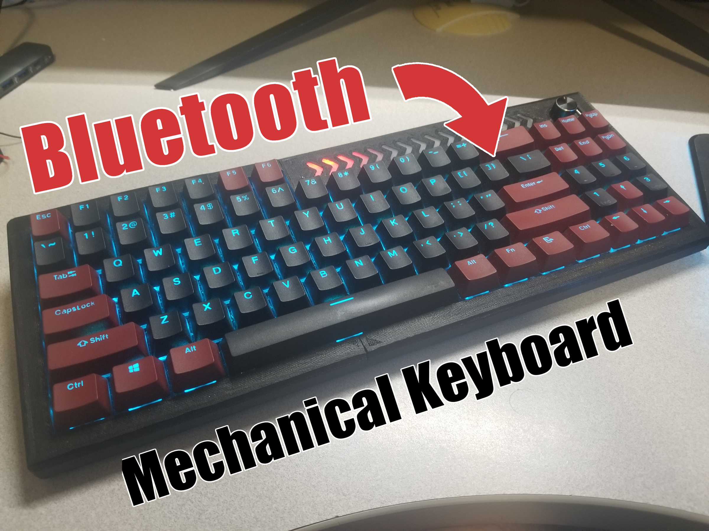 ESP32 Bluetooth Mechanical Keyboard the Sanctuary 12 Steps (with
