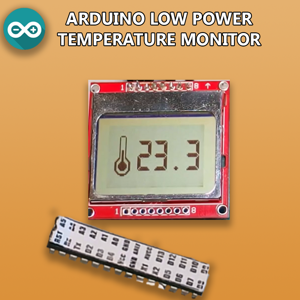 Low Power Arduino Temperature Monitor 