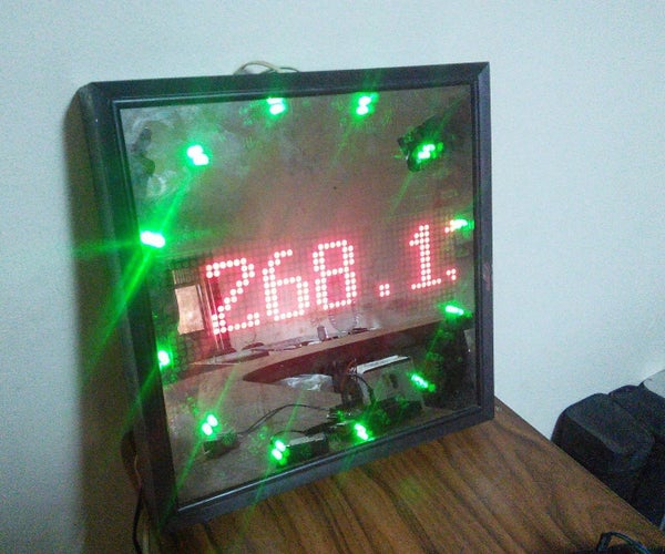 Real-time BitCoin Price Monitor Using LED Matrix, Arduino and 1Sheeld